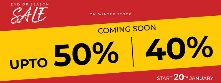 End of Season Sales