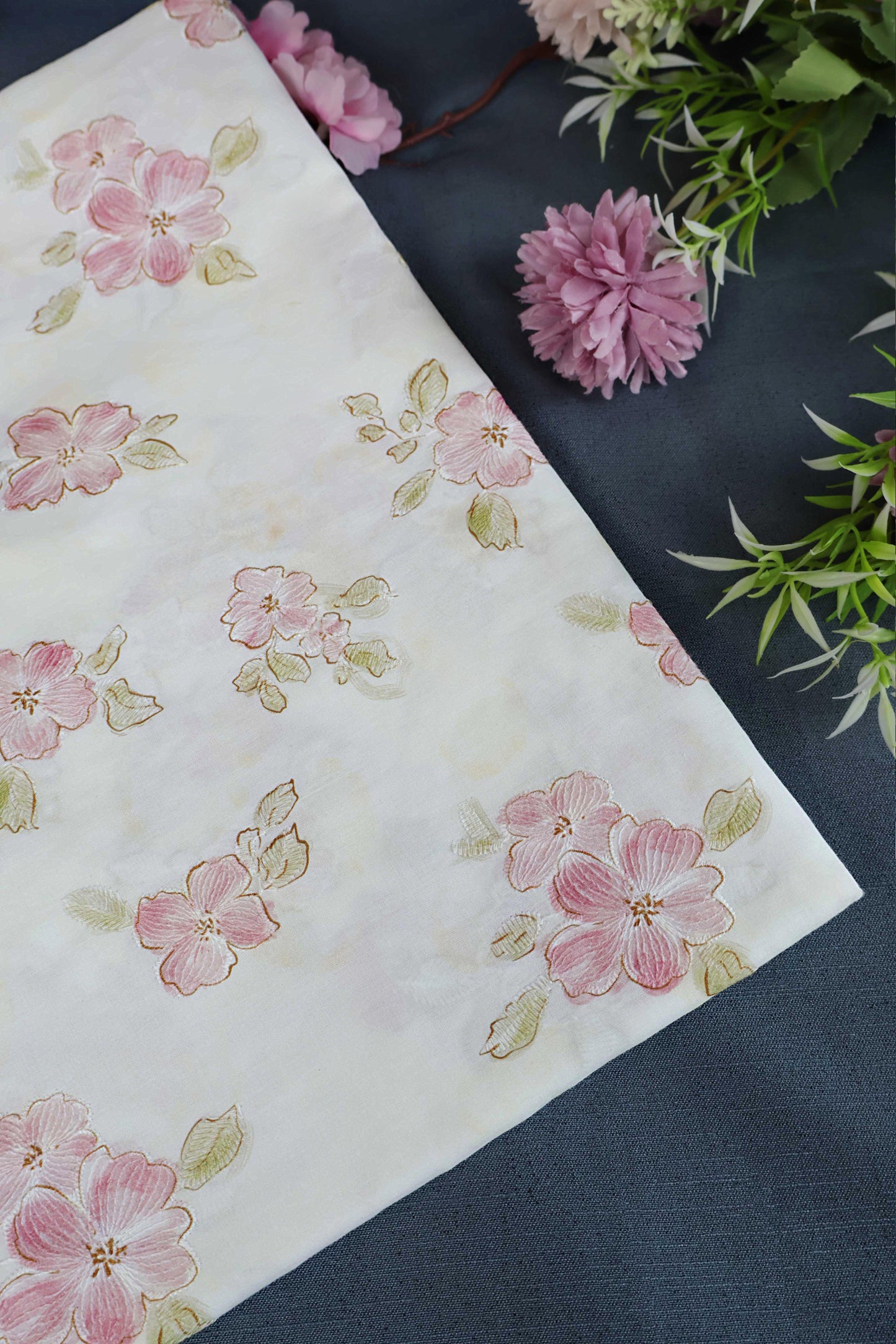 Shirt – Printed Embroidered Lawn L1PE111 A