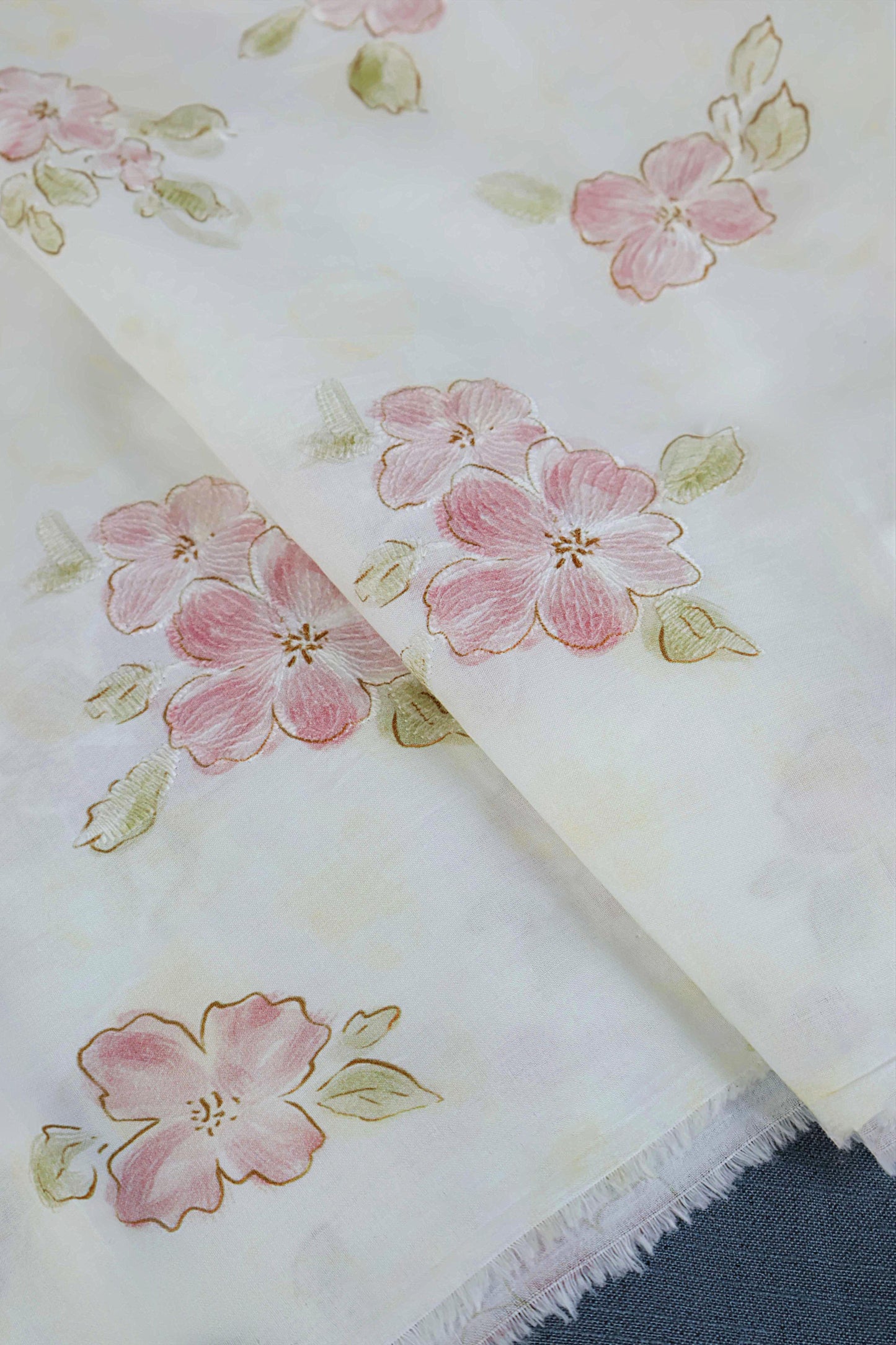 Shirt – Printed Embroidered Lawn L1PE111 A