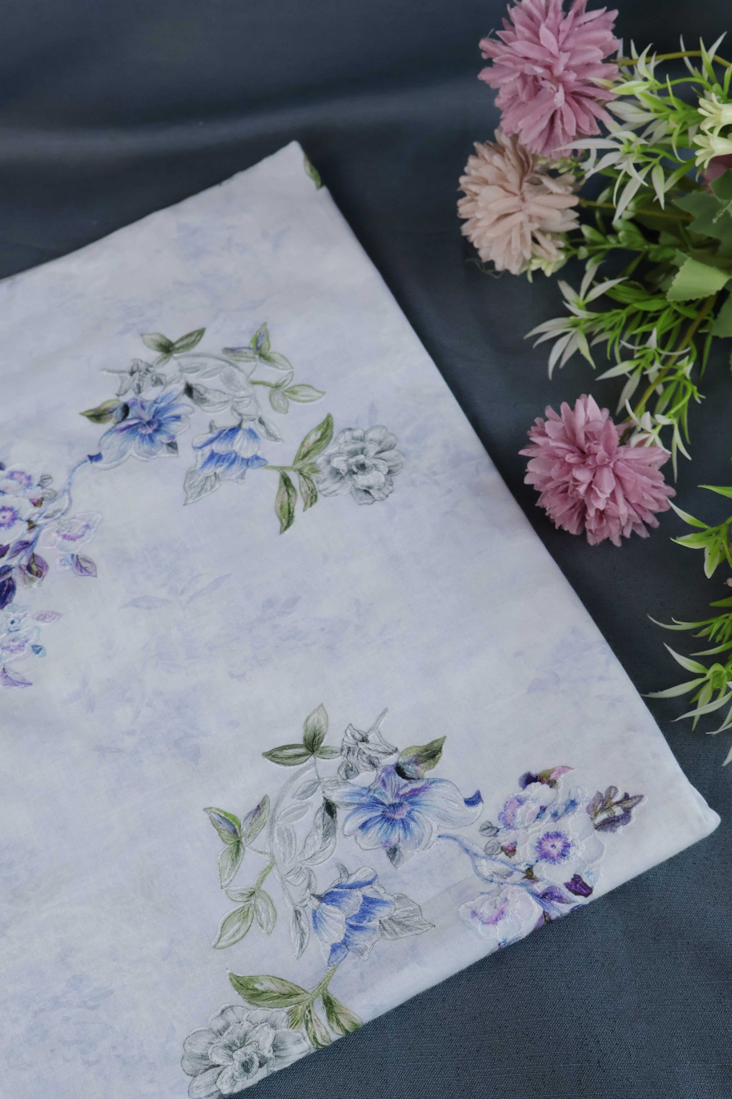 Shirt – Printed Embroidered Lawn L1PE98