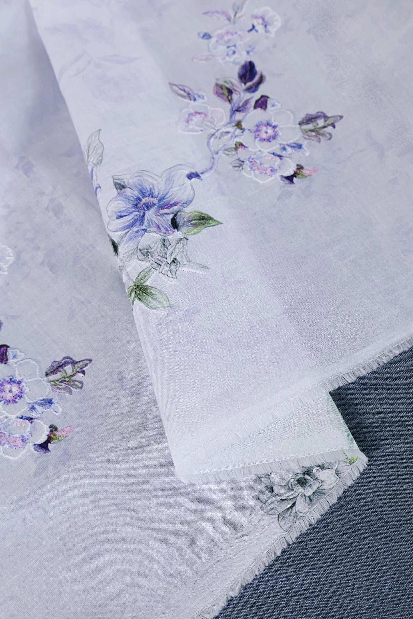 Shirt – Printed Embroidered Lawn L1PE98 A