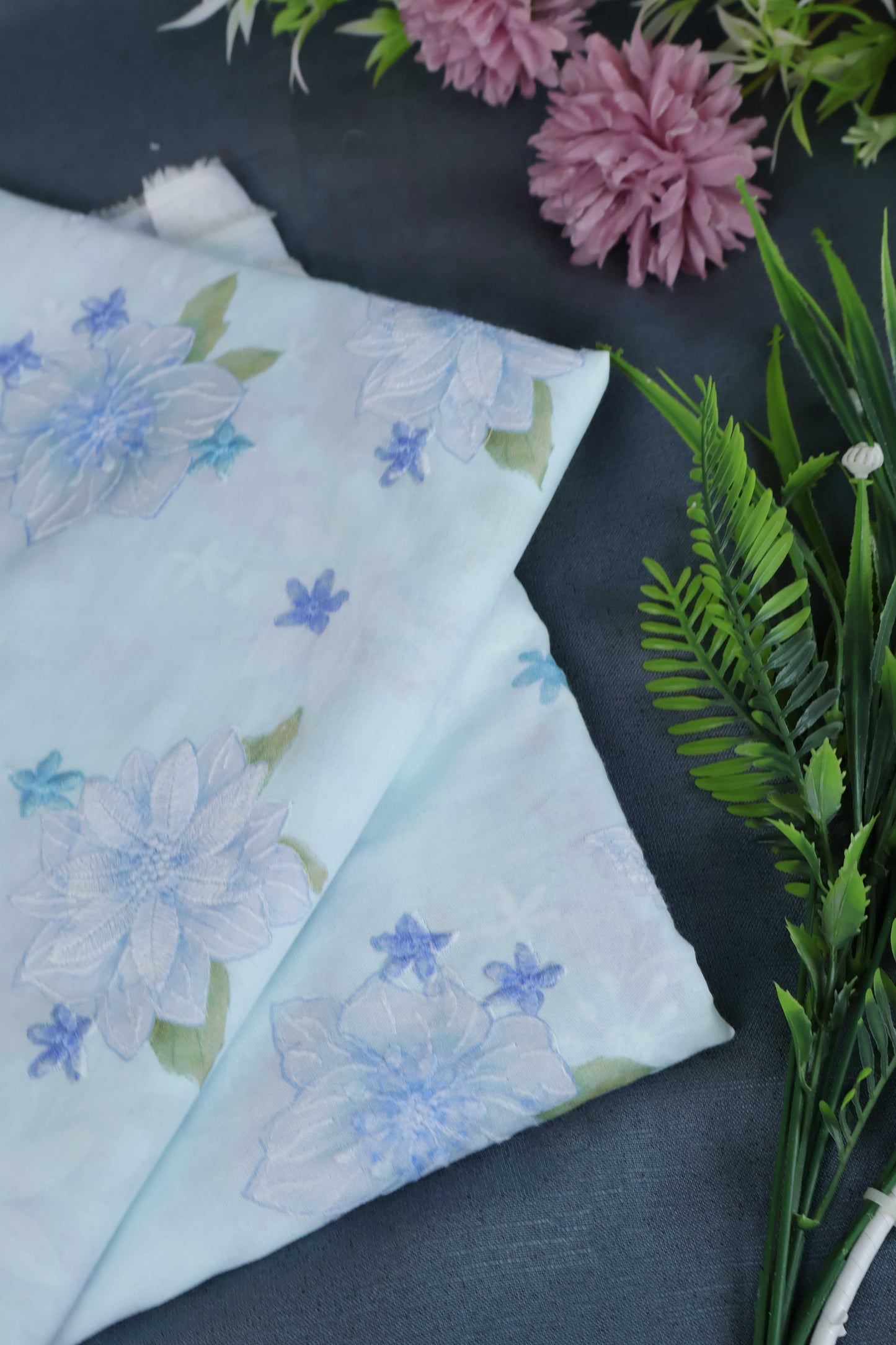 Shirt – Printed Embroidered Lawn L1PE118