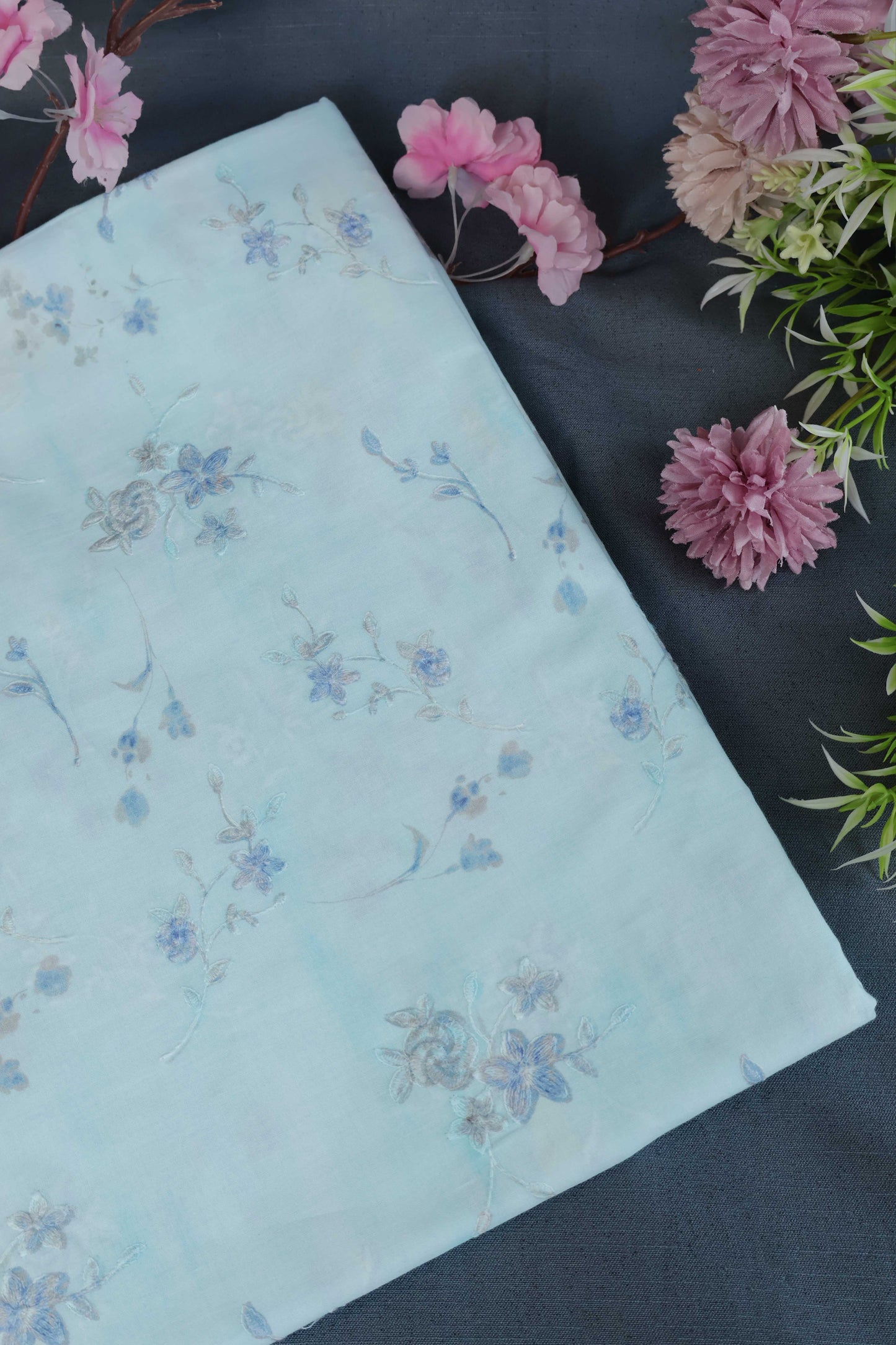 Shirt – Printed Embroidered Lawn L1PE109