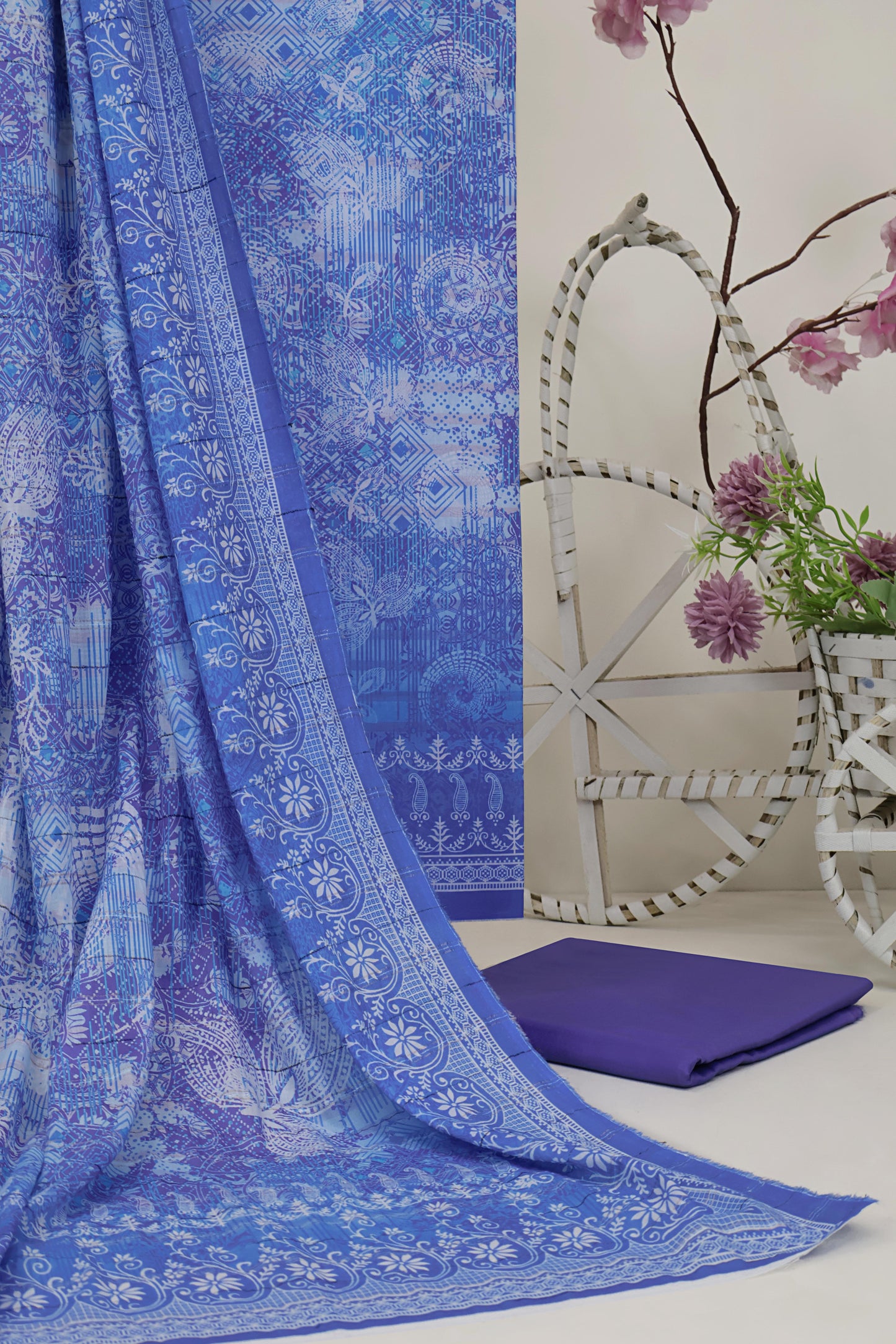 3pc-Lawn Printed Suit PLST08