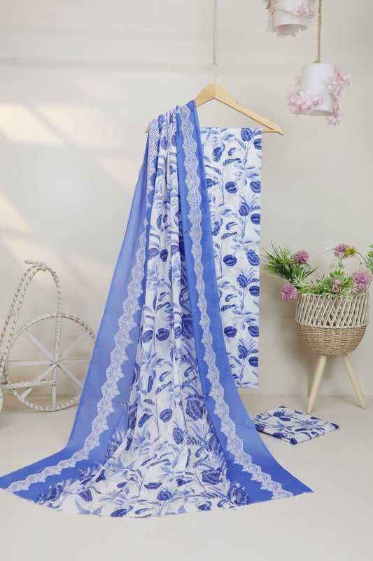 3Piece-Lawn Embroidered Suit R3P15