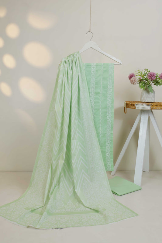 3Piece-Lawn Embroidered Suit EL3PSR06