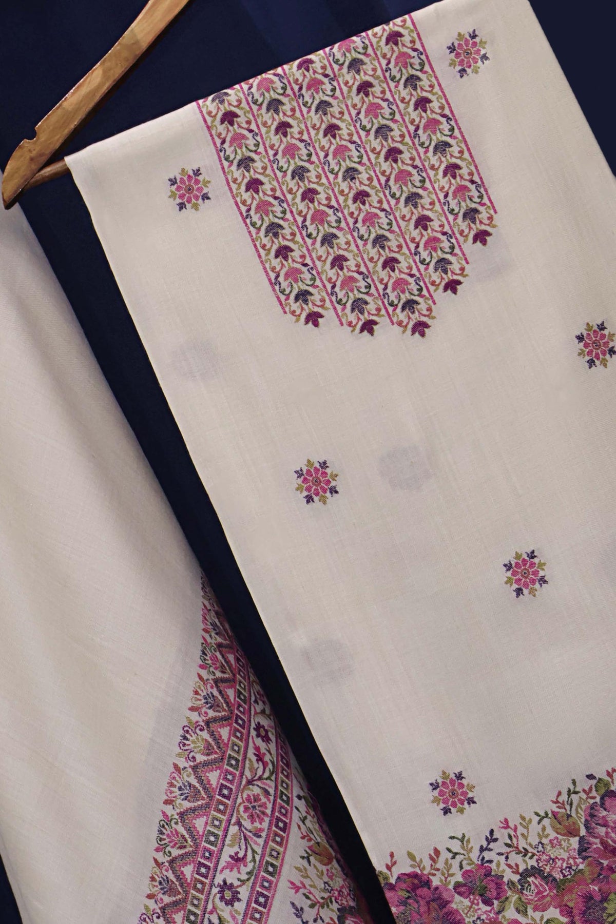 3Piece -Kashmiri Pashmina Suit WA3P10