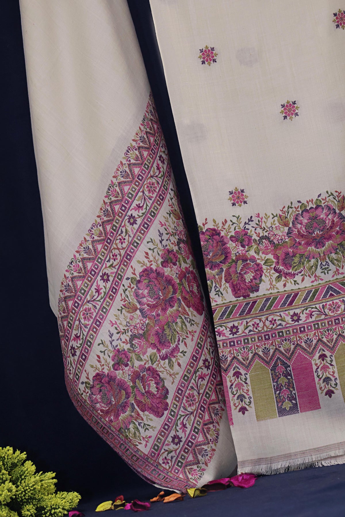 3Piece -Kashmiri Pashmina Suit WA3P10