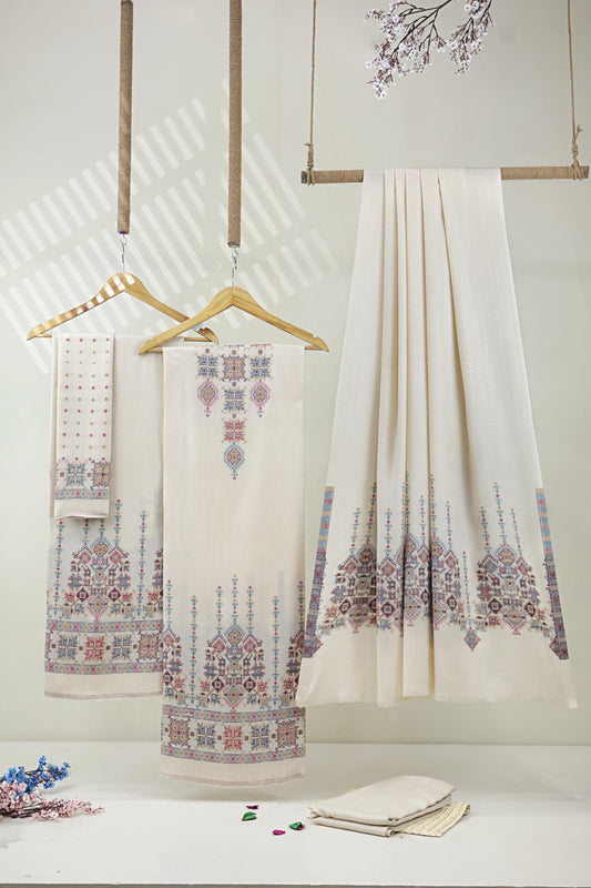 3Piece -Kashmiri Pashmina Suit WA3P31