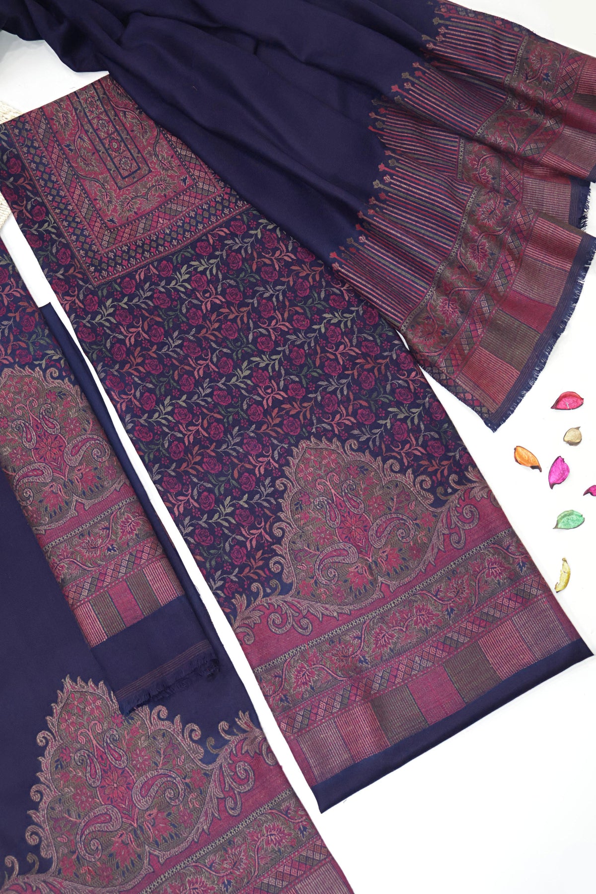 3Piece -Kashmiri Pashmina Suit WA3P29