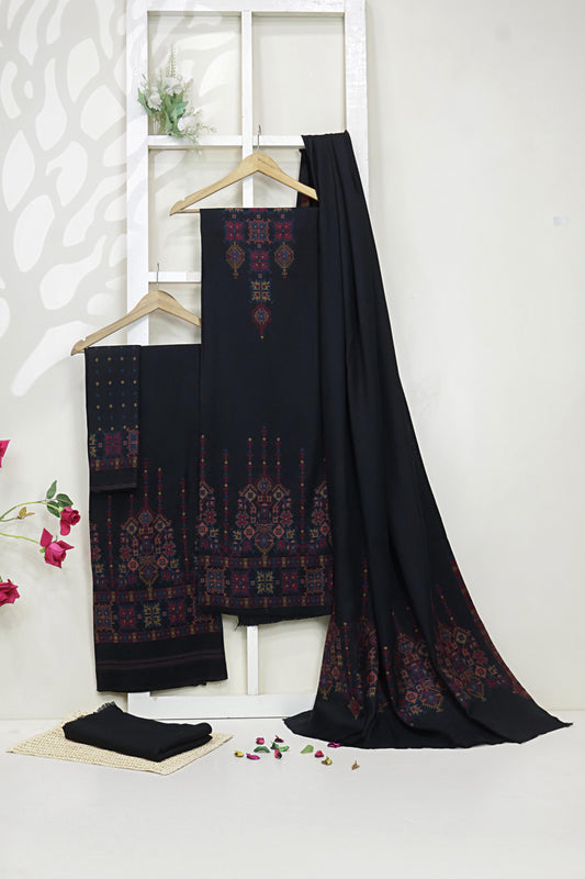 3Piece -Kashmiri Pashmina Suit WA3P09