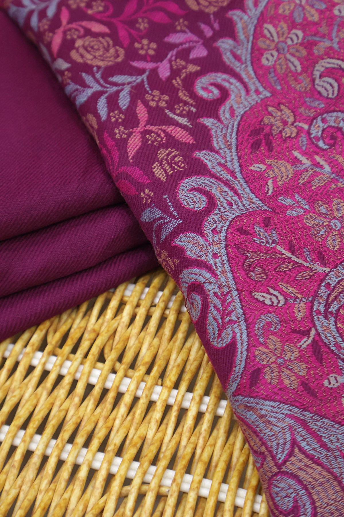 3Piece -Kashmiri Pashmina Suit WA3P01