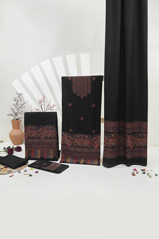 3Piece -Kashmiri Pashmina Suit WA3P07