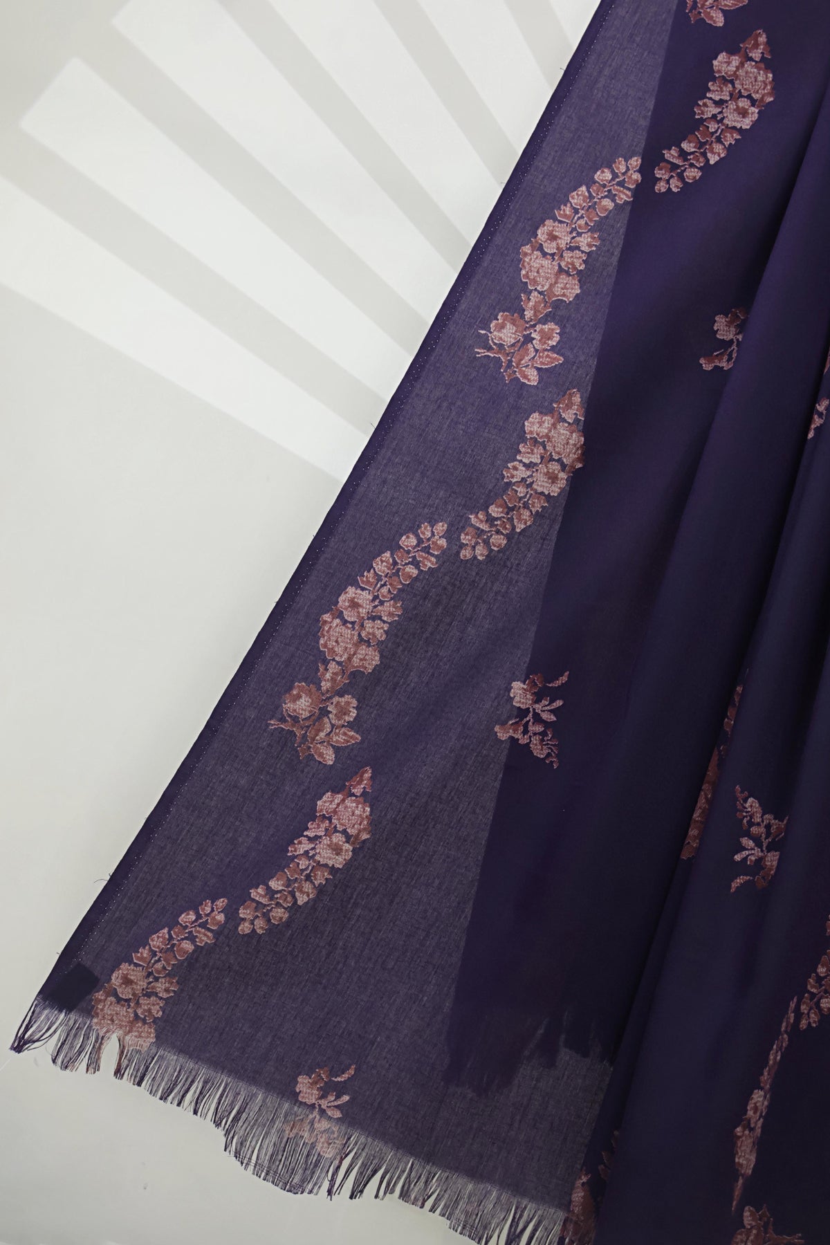 3Piece –  Printed Silk Marina with Pashmina Shawl  SLK3P29