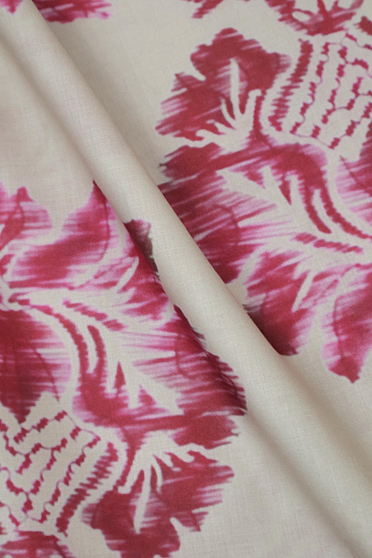 3Piece –  Printed China Patti Marina with Pashmina Shawl  SLK3P25