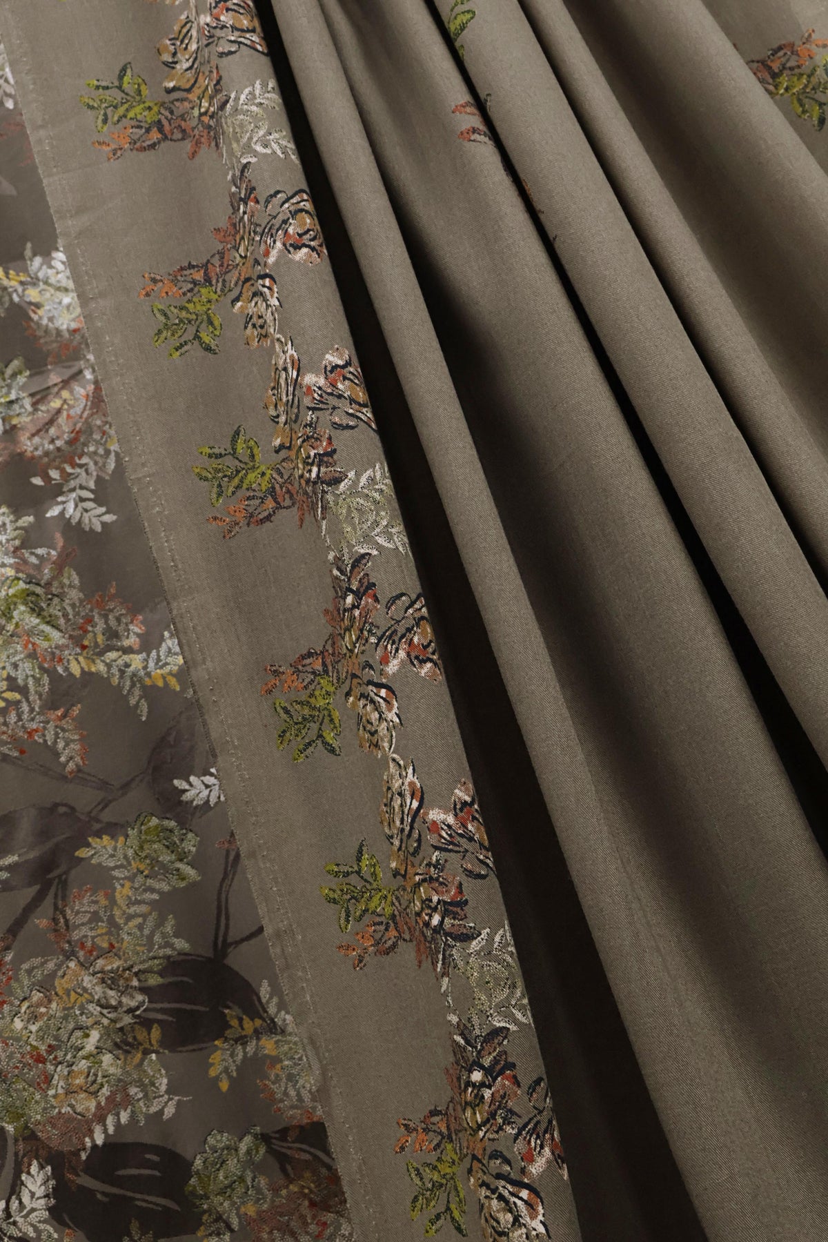 3Piece –  Printed China Patti Marina with Pashmina Shawl  SLK3P16