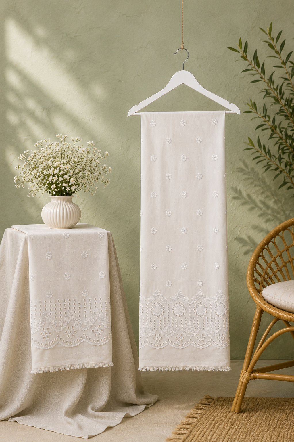 2PC- Embroidered Lawn Suit 2PWR02