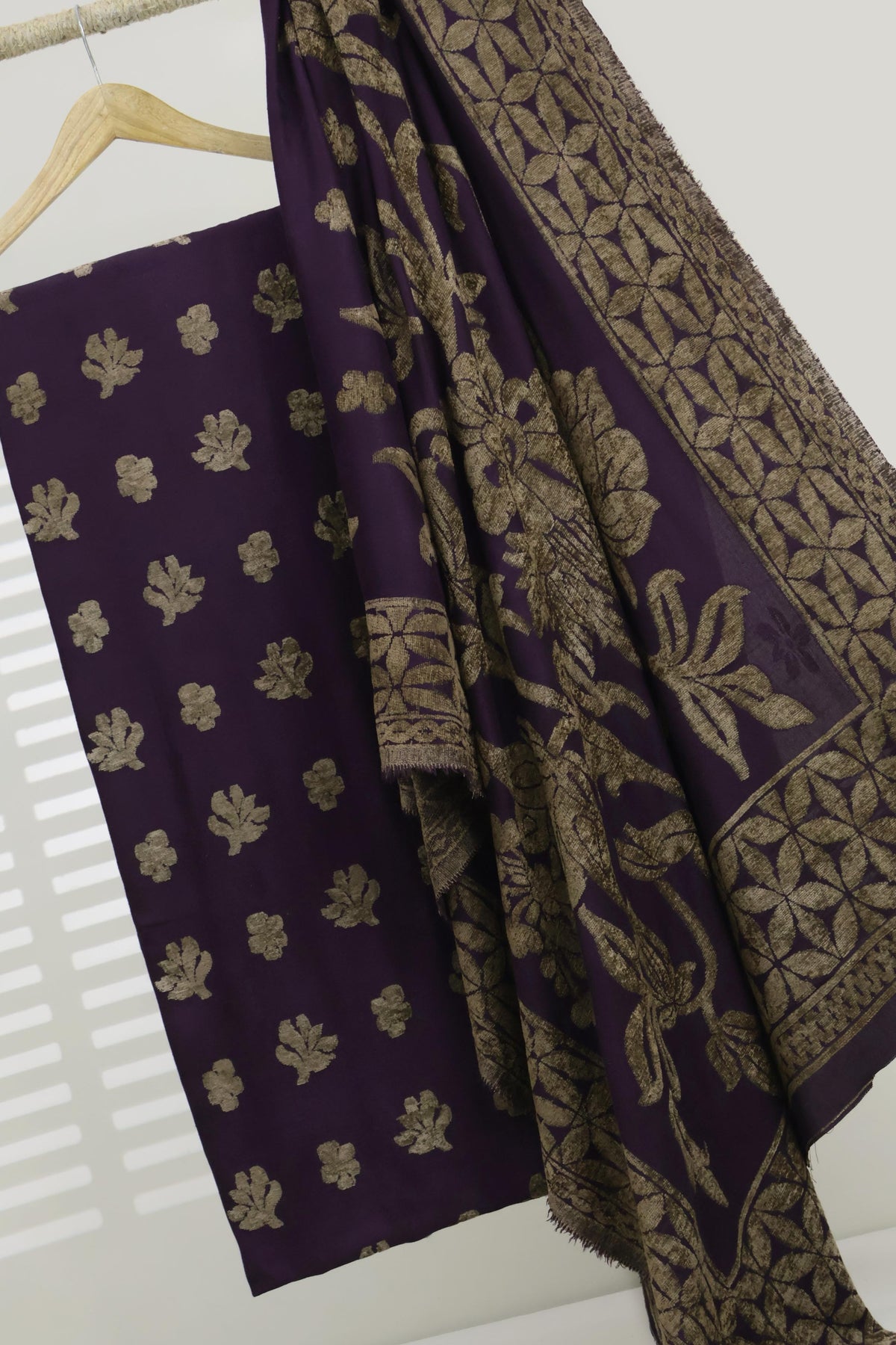 3Piece - Velvet Emboss Pure Marina Suit Razb46