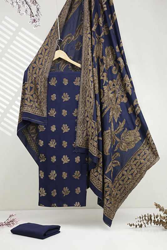 3Piece - Velvet Emboss Pure Marina Suit Razb36