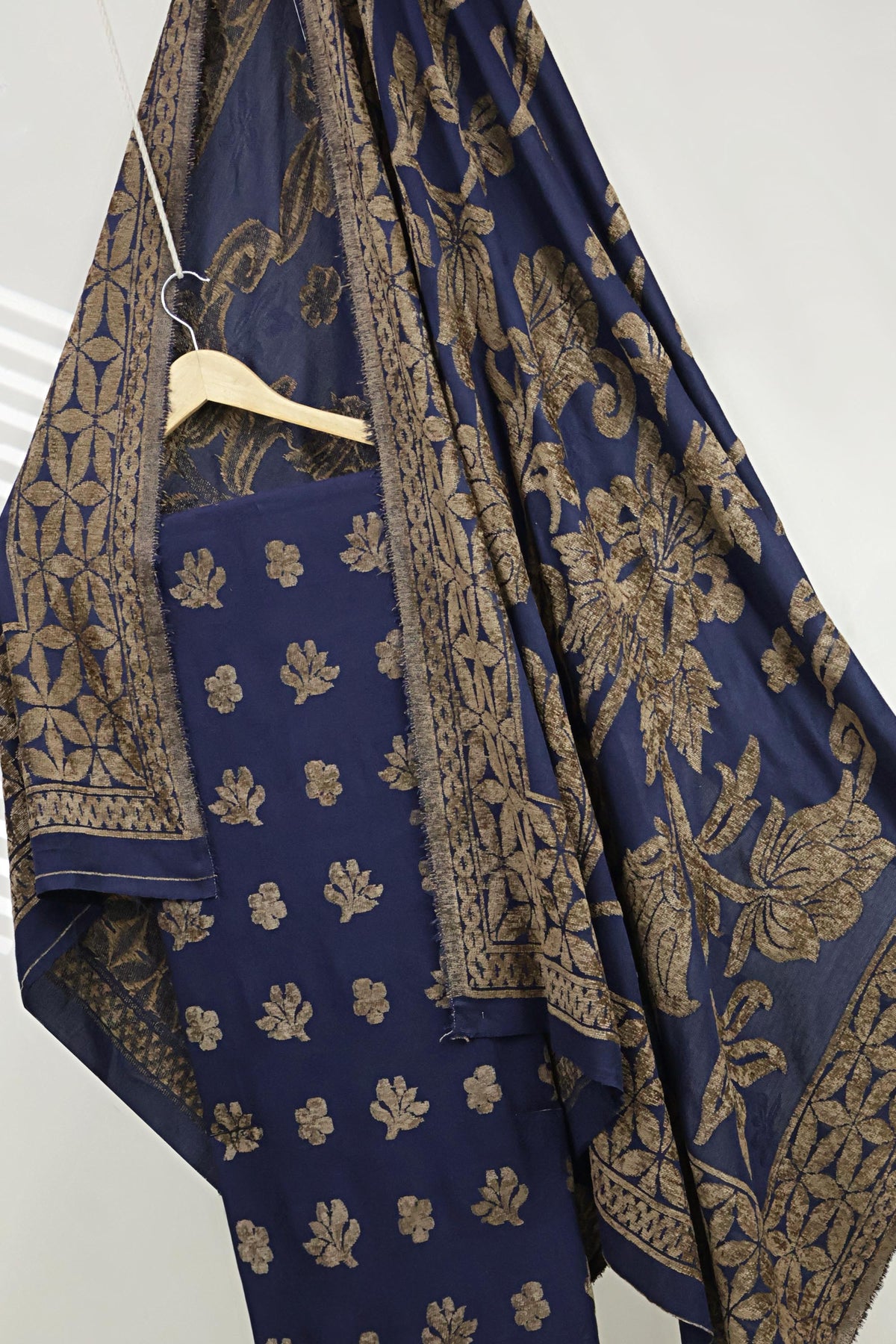3Piece - Velvet Emboss Pure Marina Suit Razb36