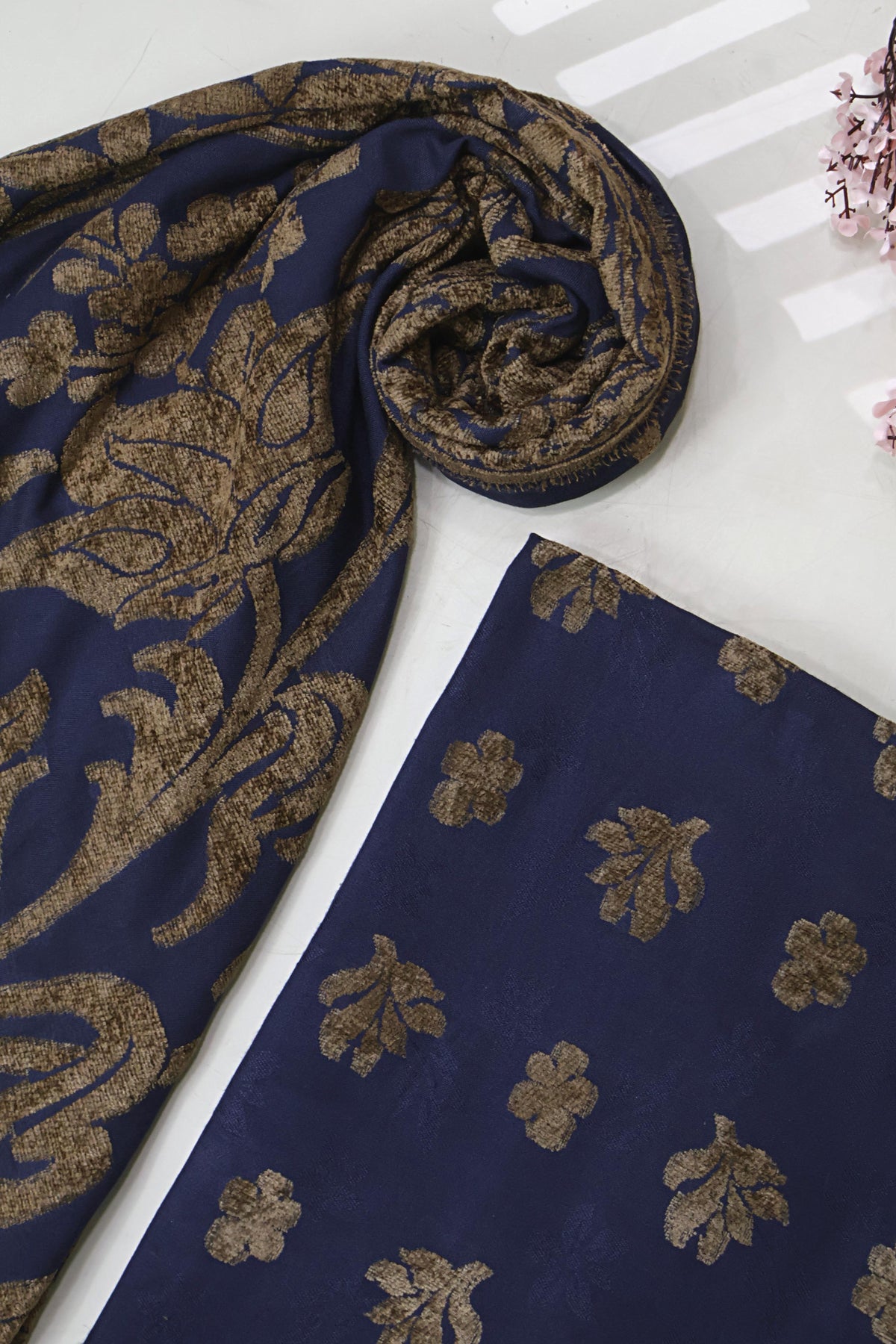 3Piece - Velvet Emboss Pure Marina Suit Razb36