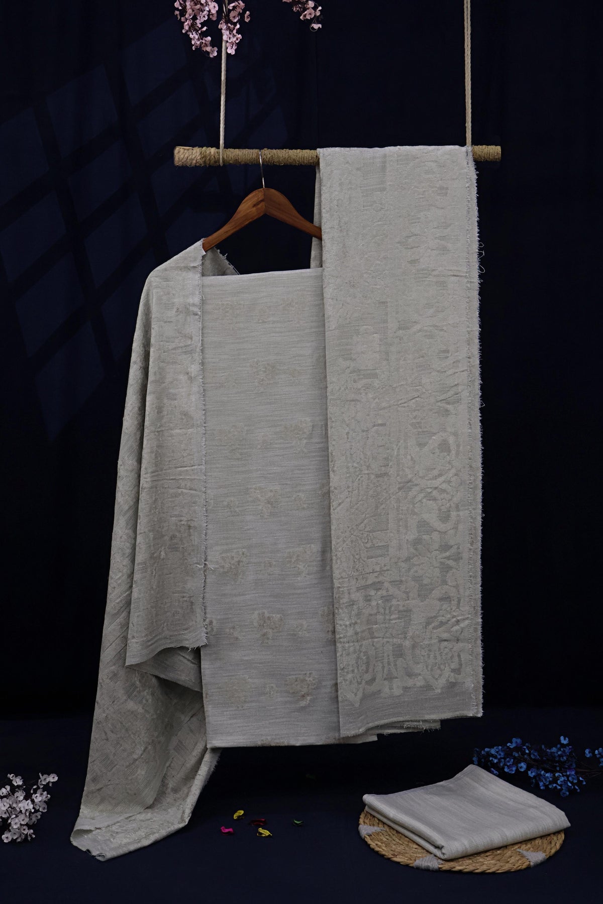 3Piece - Velvet Emboss Pure Marina Suit Razb40