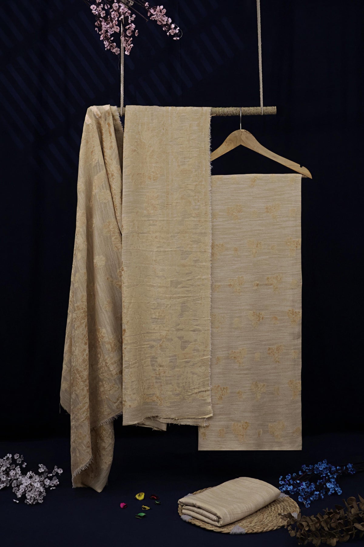 3Piece - Velvet Emboss Pure Marina Suit Razb45