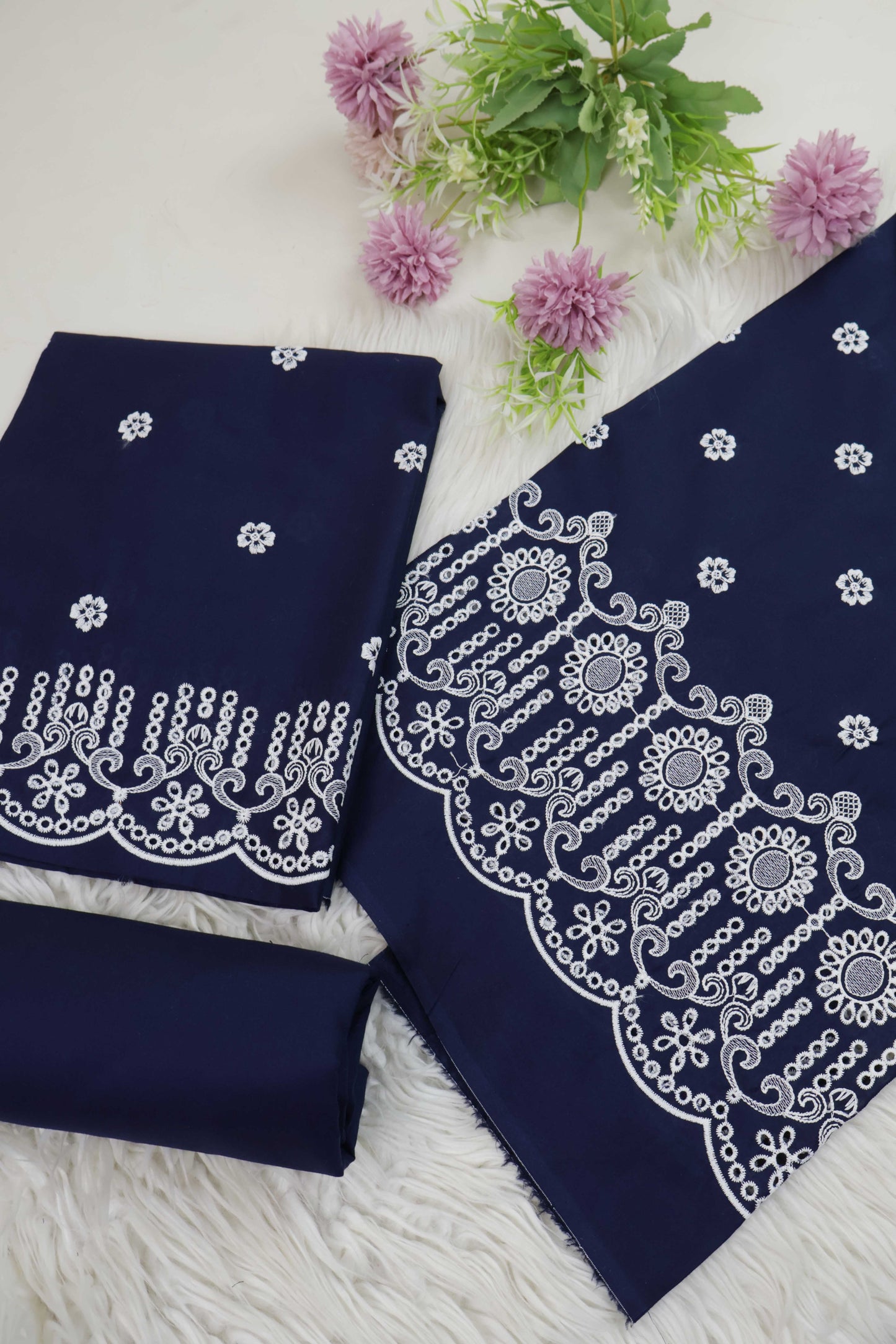 2PC- Embroidered Lawn Suit 2PWR01