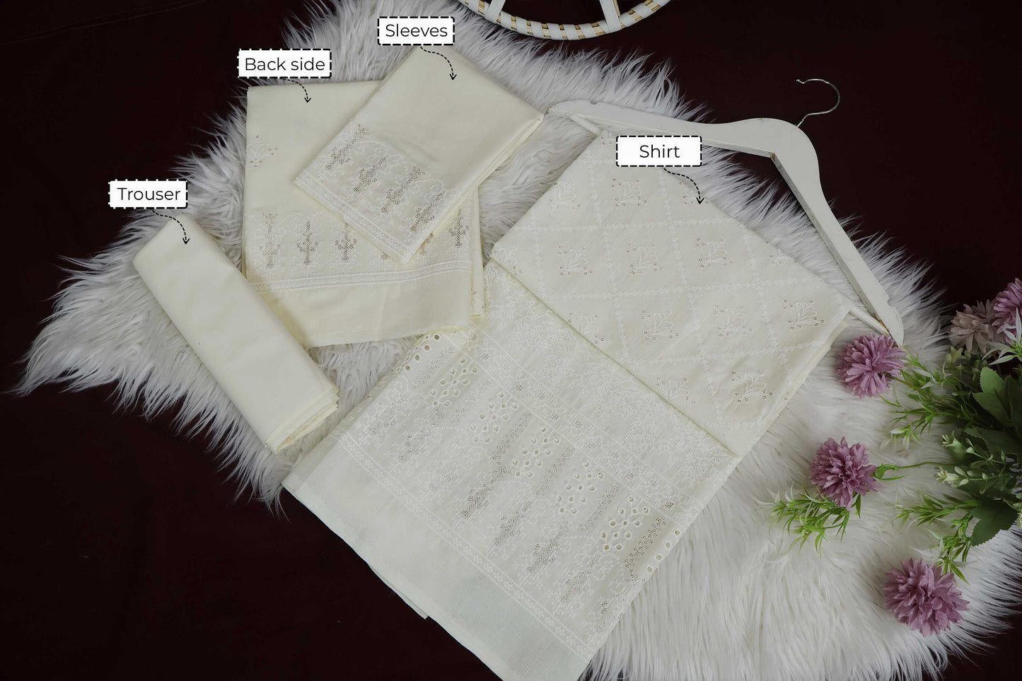 2PC- Embroidered Lawn Suit S2P06