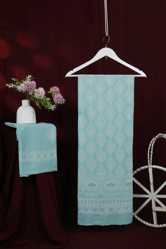 2PC- Embroidered Lawn Suit S2P01
