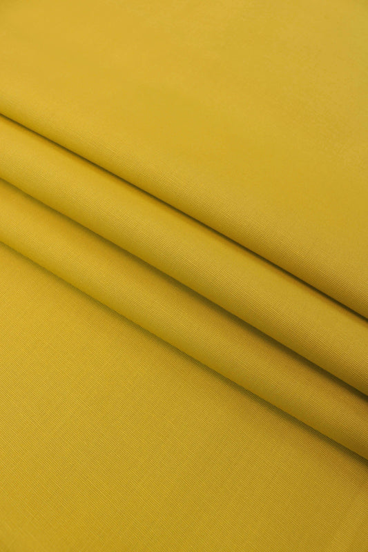 Plain Khaddar Golden Yellow - Shirt Piece