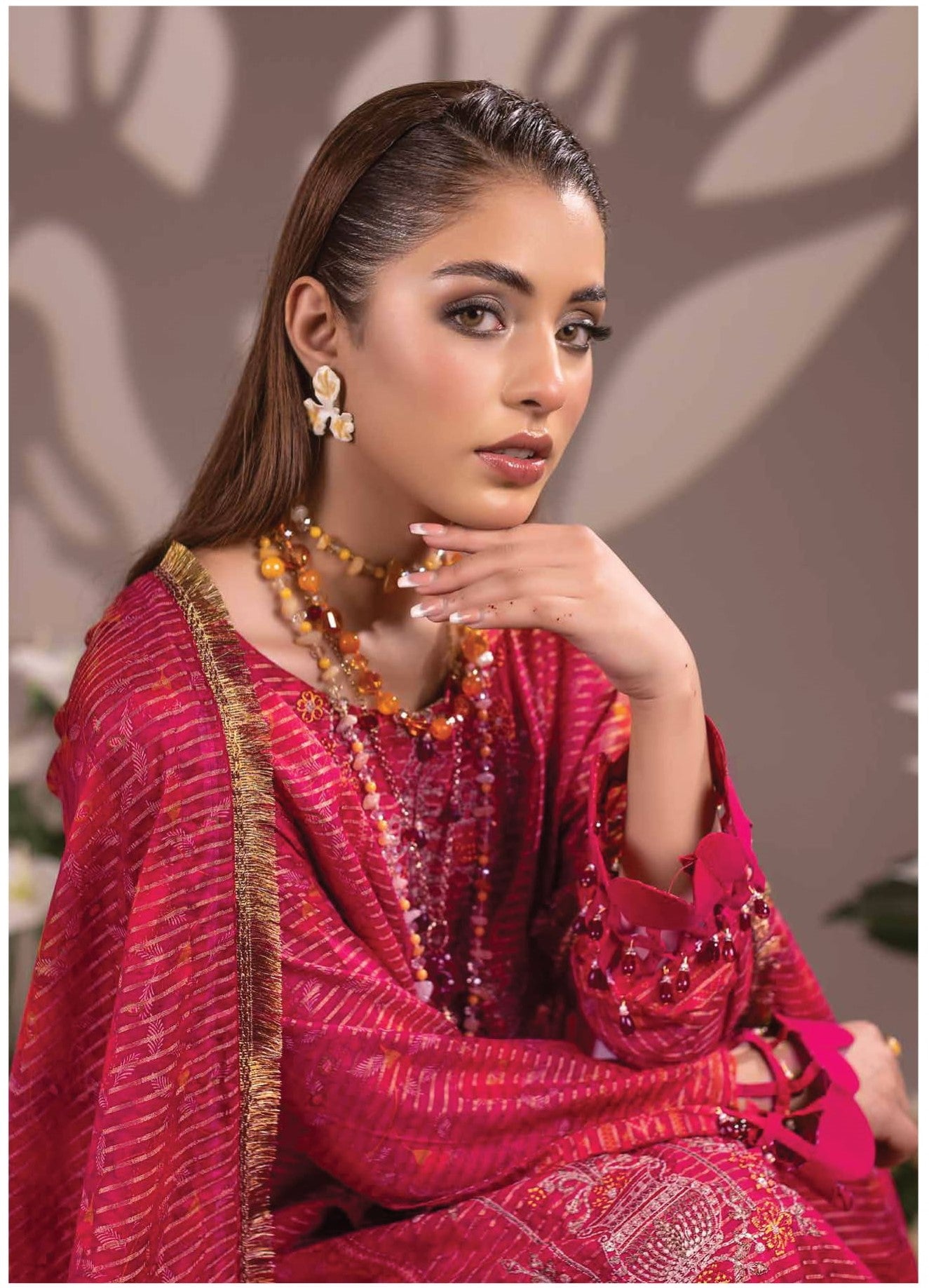 Luxury Lawn Embroidered Suit H25HR06