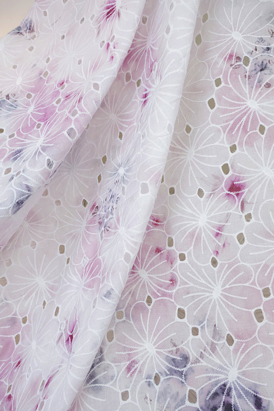 Printed Embroidered Lawn RB53a