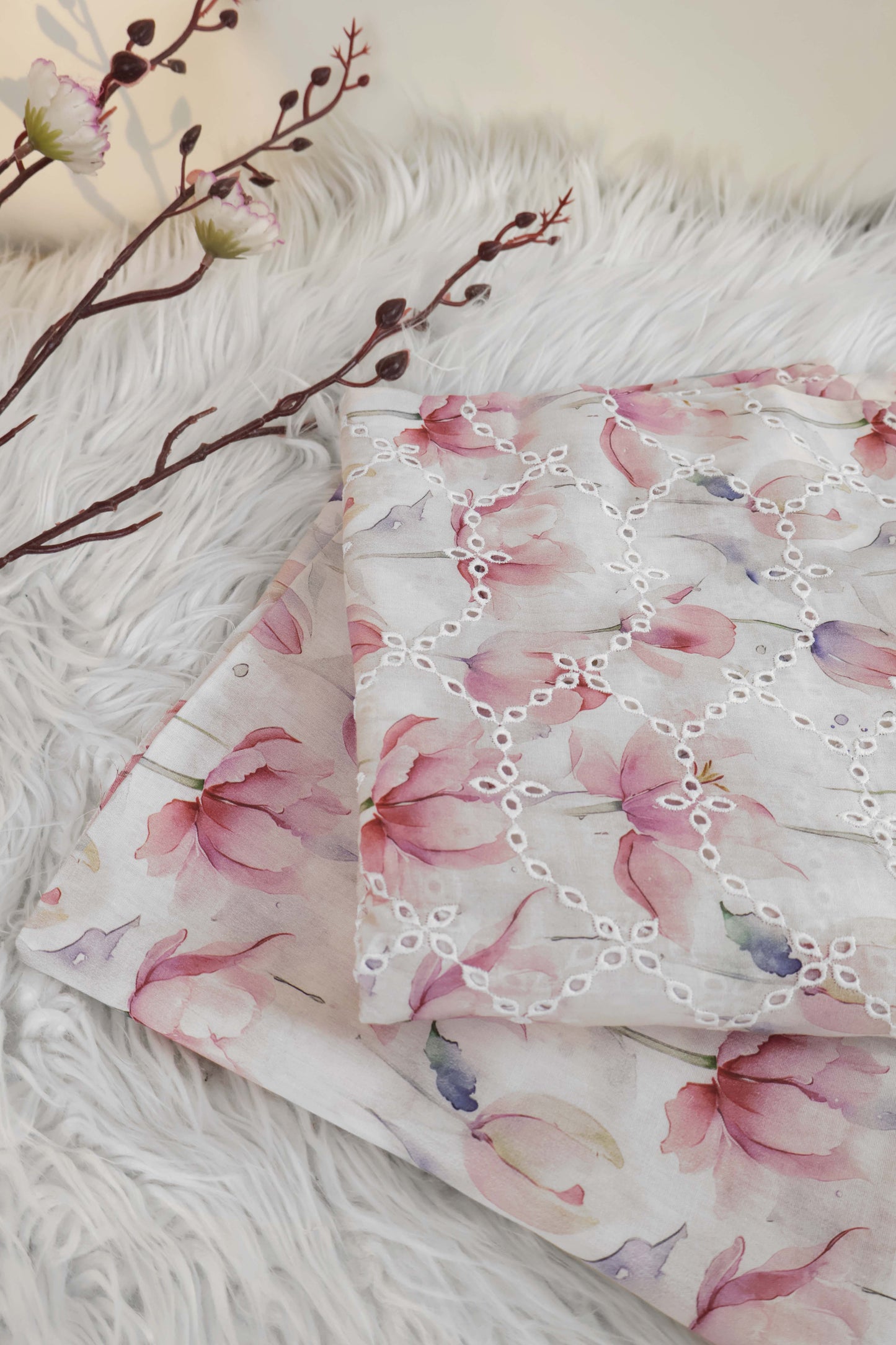 2Piece – Printed Embroidered Lawn EL2PSR56A