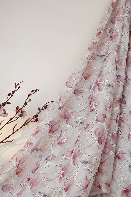 2Piece – Printed Embroidered Lawn EL2PSR56A