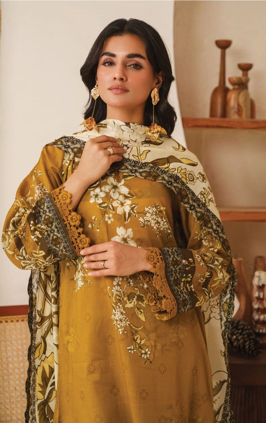 Lawn Embroidered Suit H25JH408