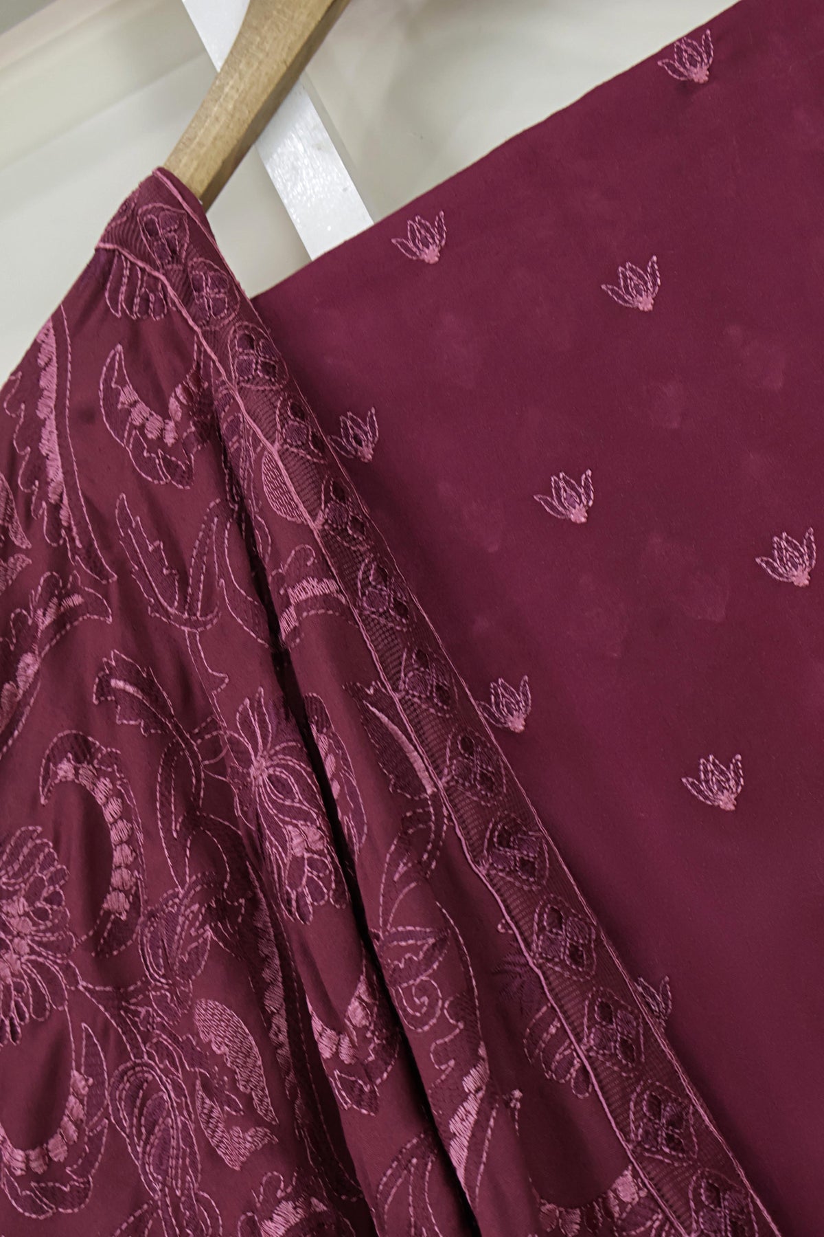 3Piece - Embroidered Karandi Suit WWRV2703