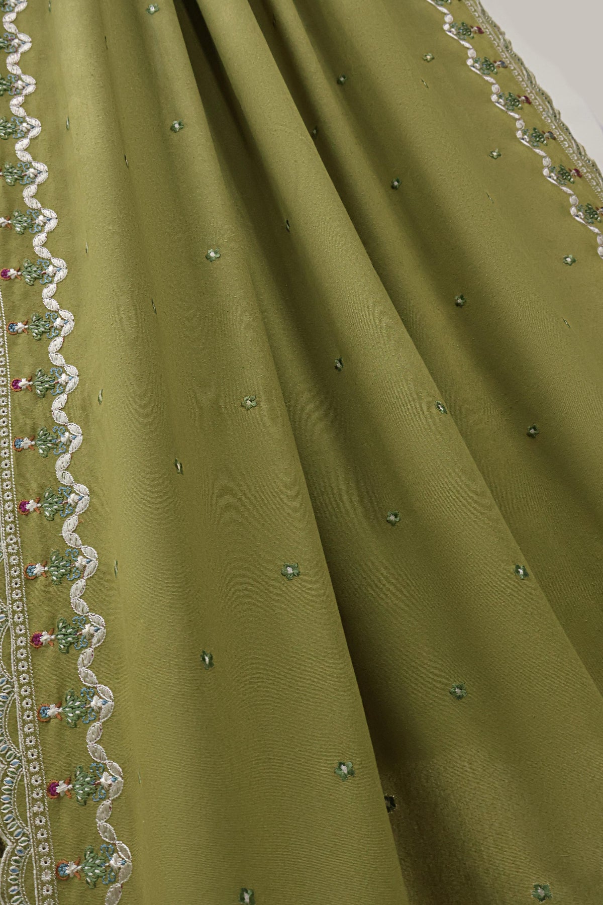 3Piece - Embroidered Karandi Suit WWRV101