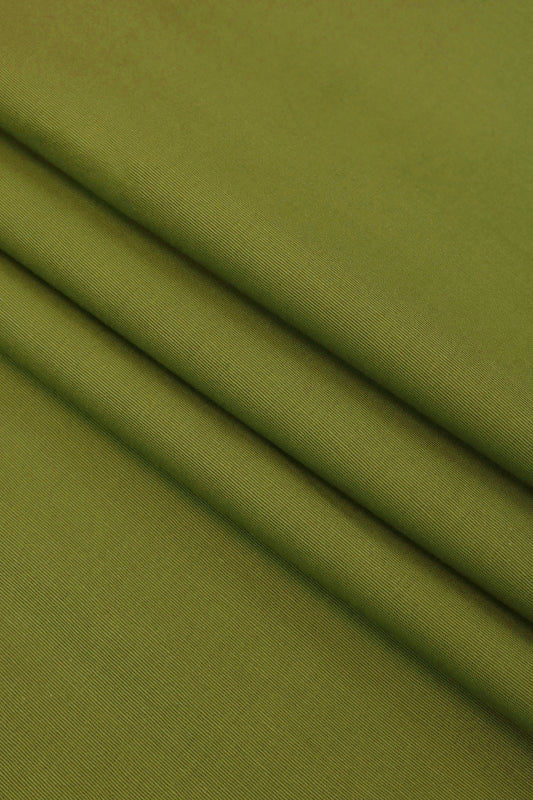 Plain Khaddar Army Green - Shirt Piece