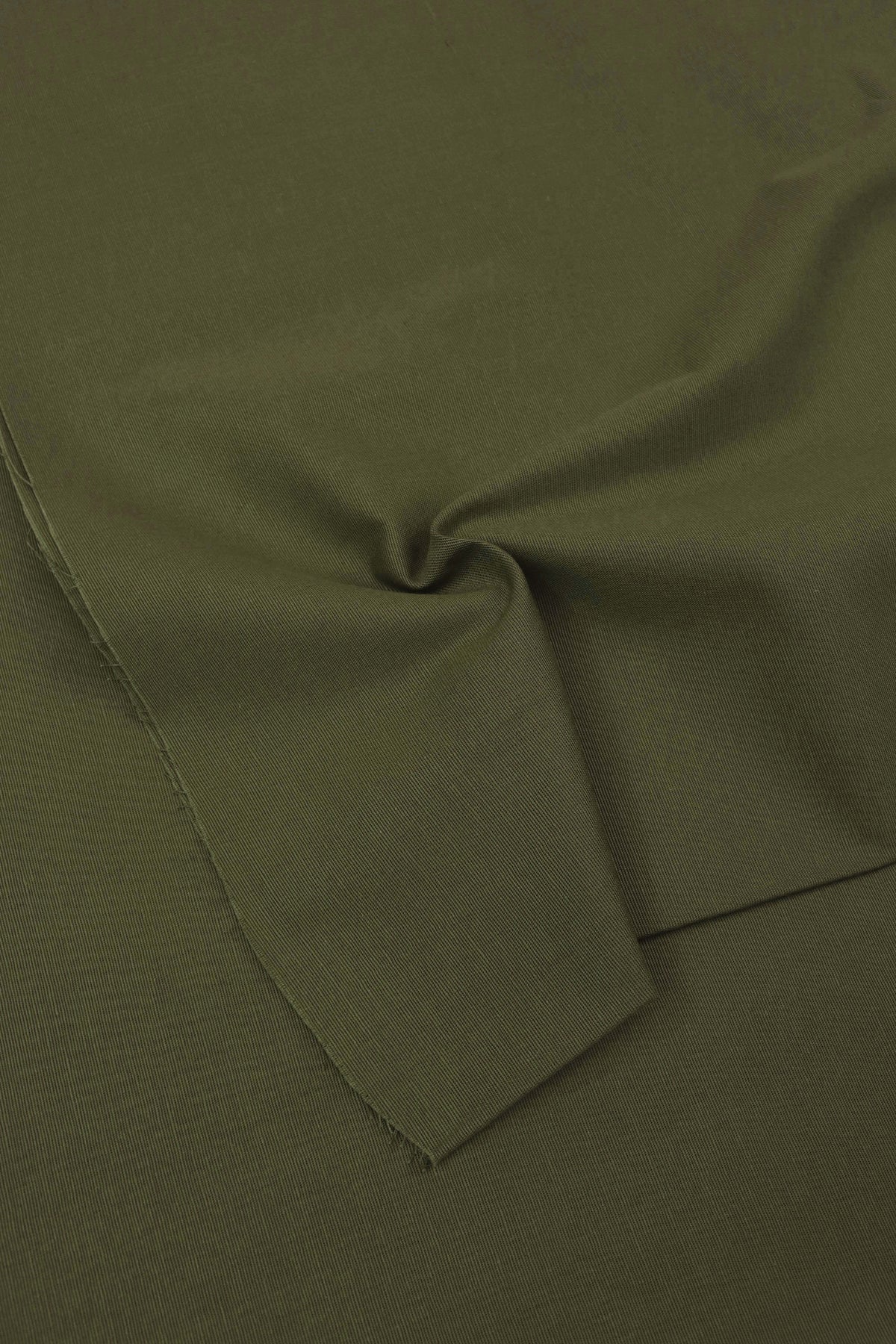 Plain Khaddar Khaki Green - Shirt Piece