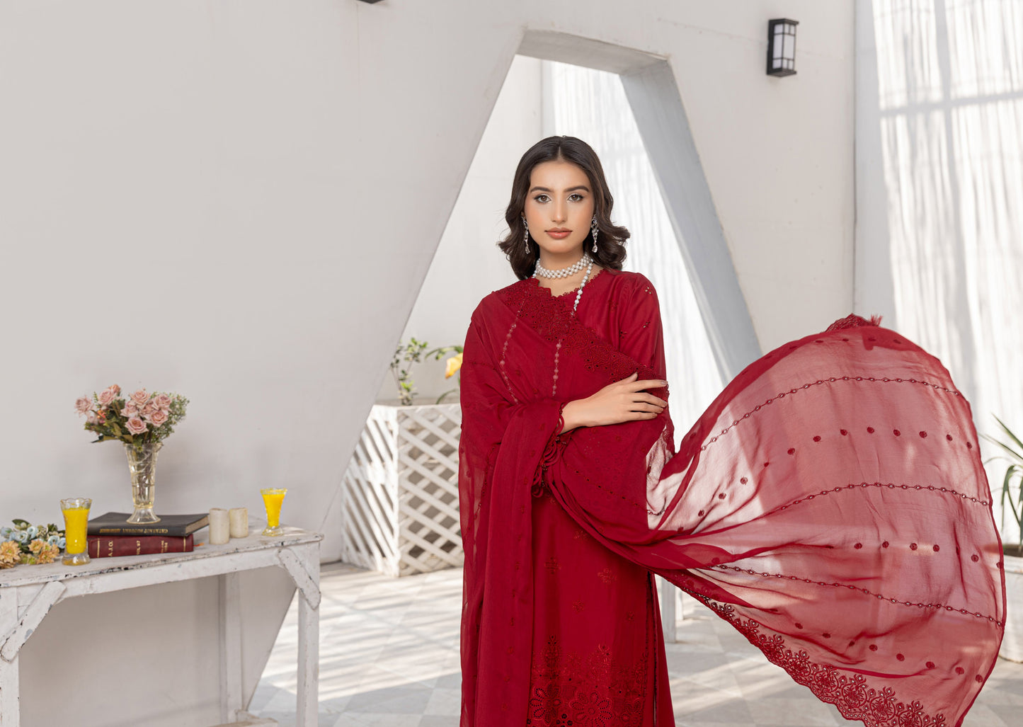 Lawn Embroidered Suit H25KM44