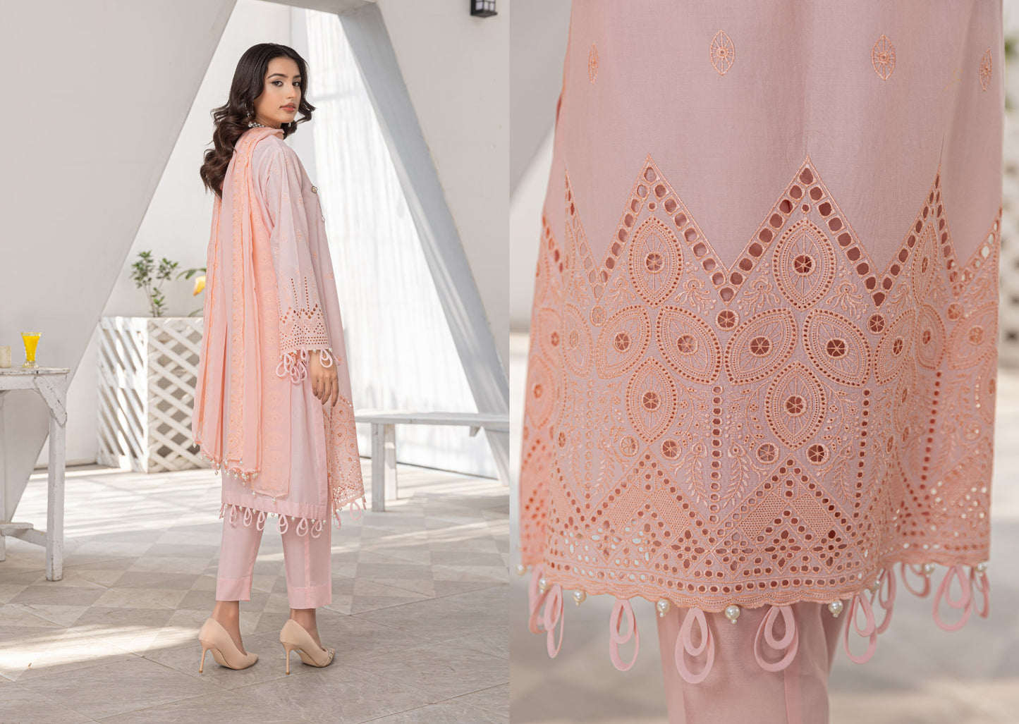 Lawn Embroidered Suit H25KM45