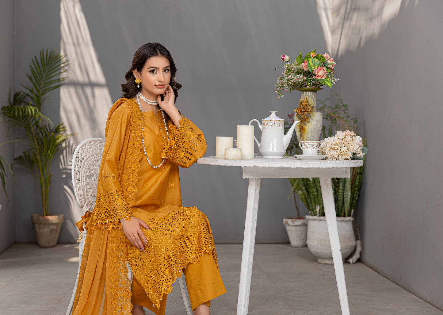 Lawn Embroidered Suit H25KM46