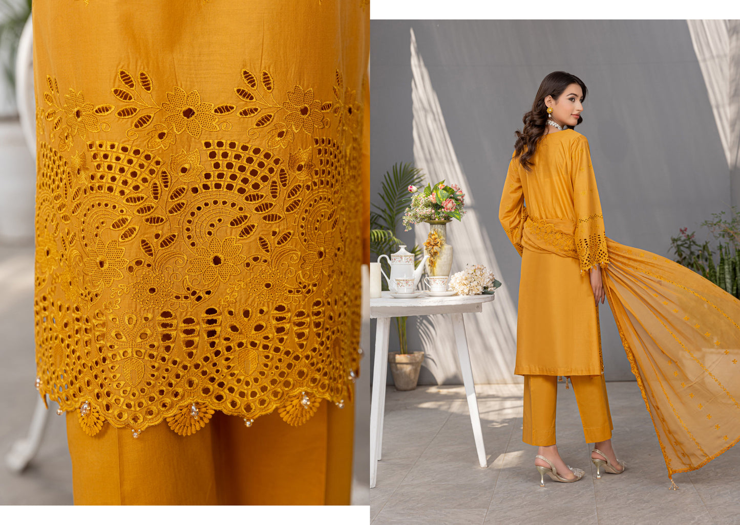 Lawn Embroidered Suit H25KM46