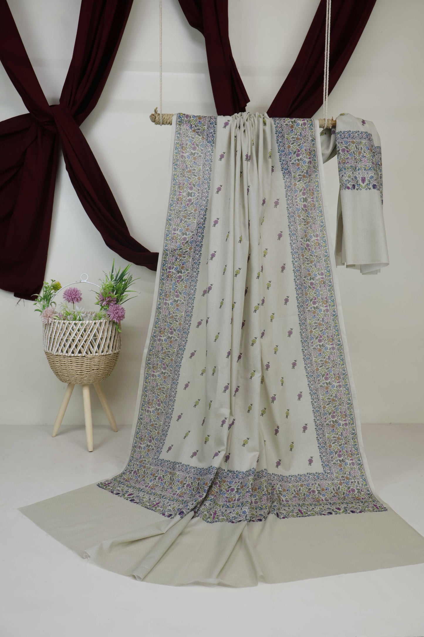 Printed Lawn Shawl HLSH24