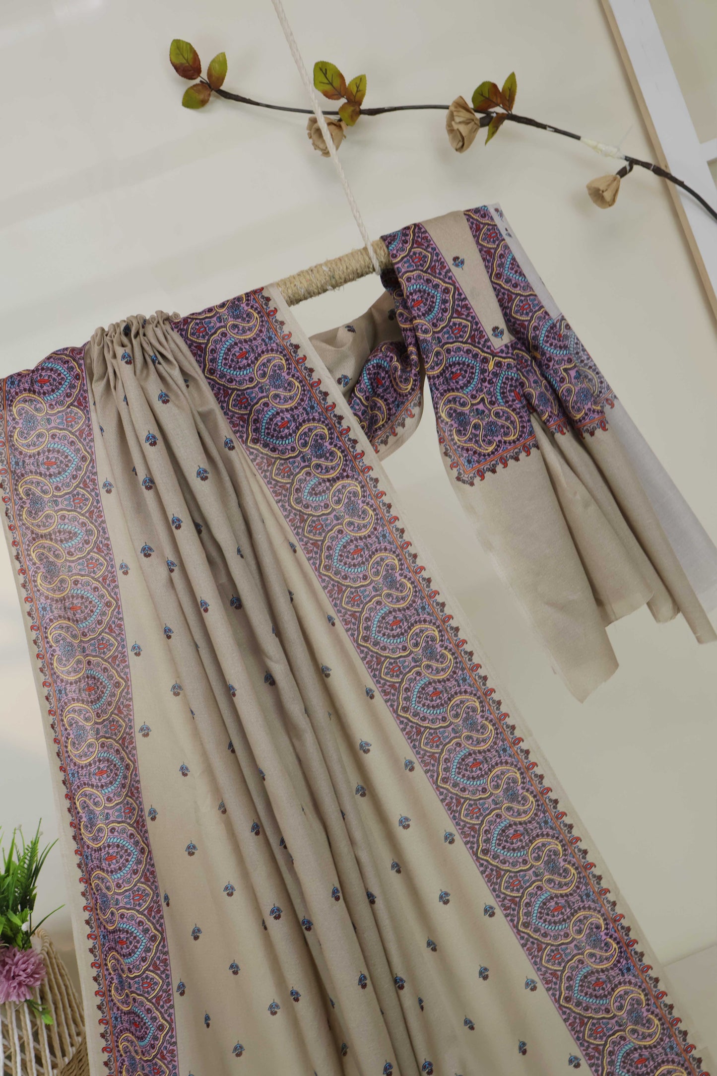 Printed Lawn Shawl HLSH28