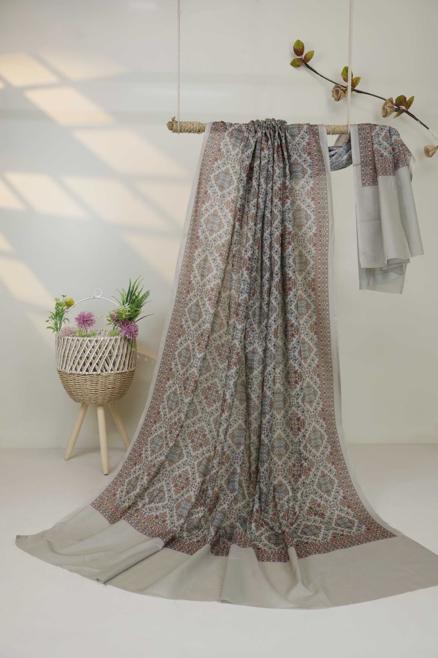 Printed Lawn Shawl HLSH27
