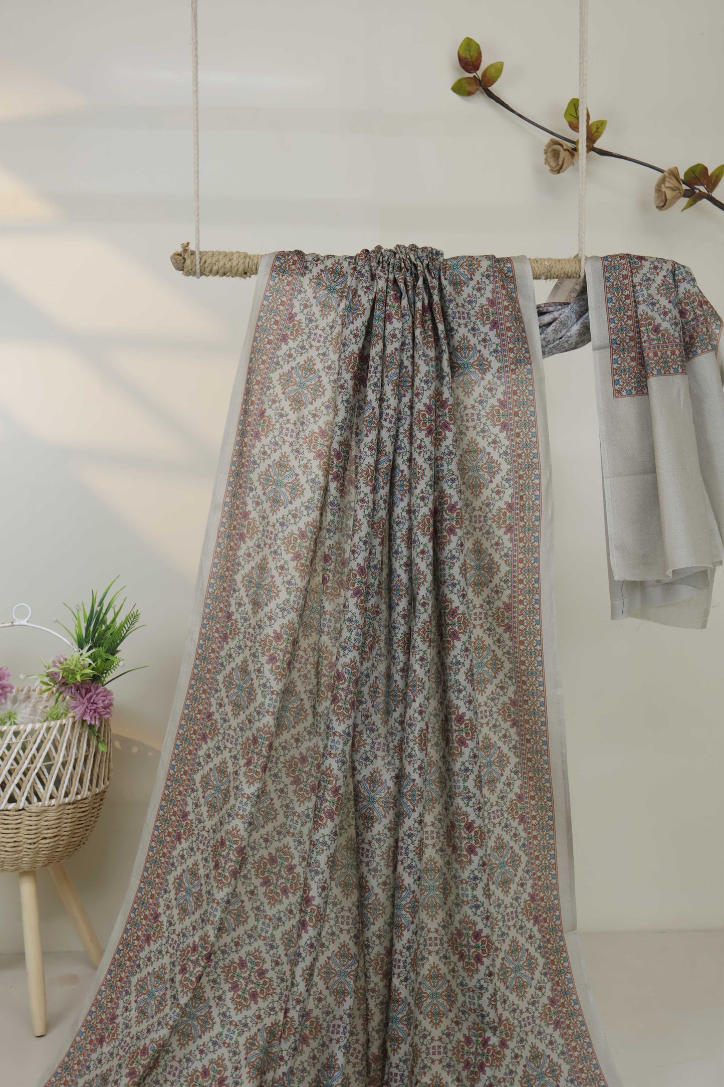 Printed Lawn Shawl HLSH27