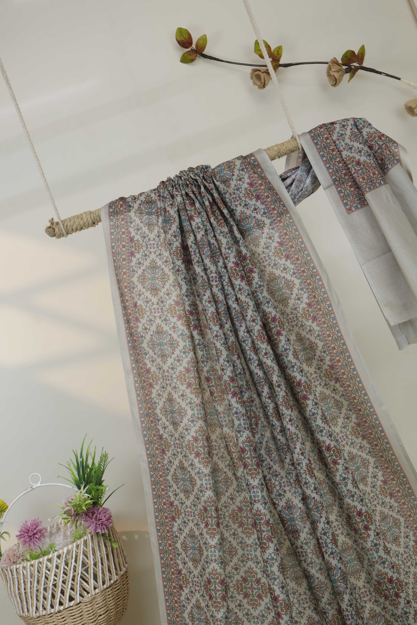 Printed Lawn Shawl HLSH27