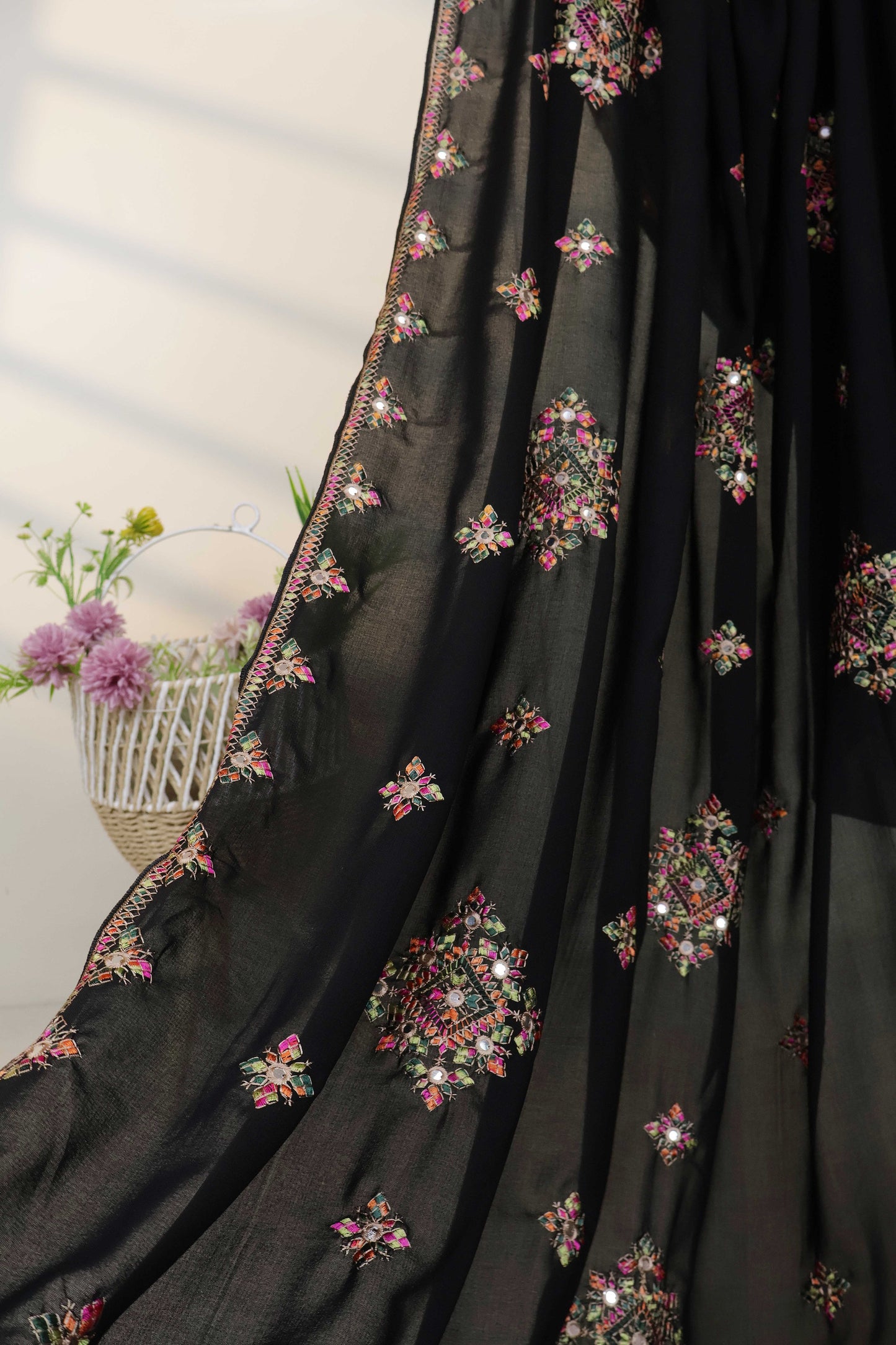 Sindhi Embroidered Shawl HLSH49
